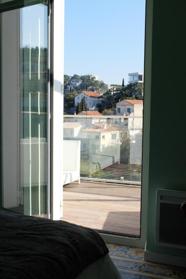 Villa Yvonne - Superbe Vue Deco Chic Confort Et Climatisation Marseilles Kamer foto
