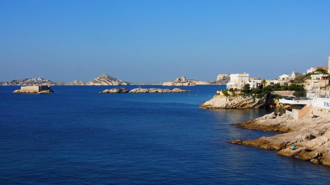 Villa Yvonne - Superbe Vue Deco Chic Confort Et Climatisation Marseilles Buitenkant foto